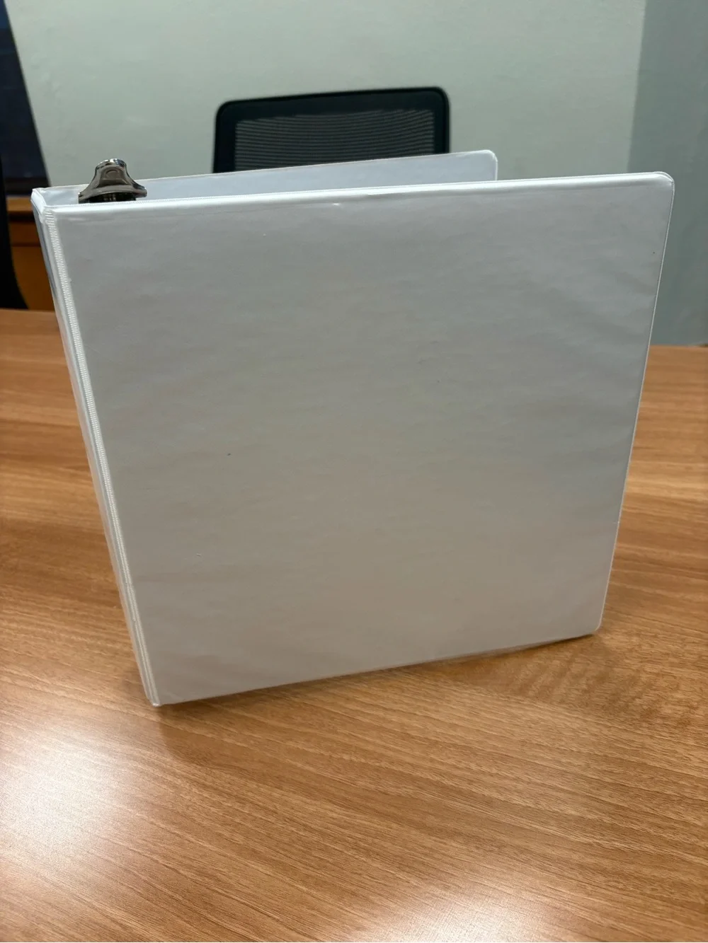 Set of 4 -Classic White 3-Ring Binders